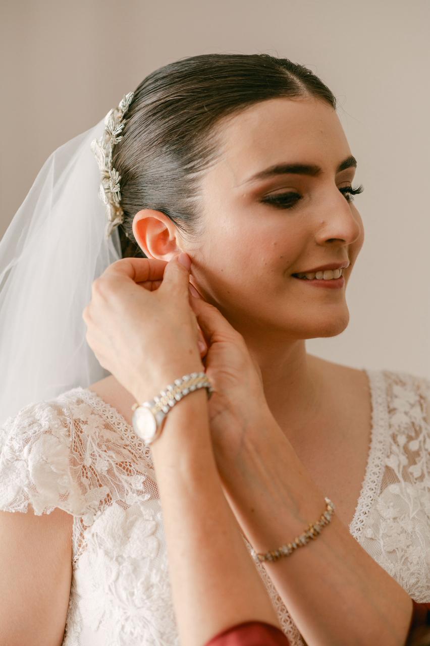 Detalle de novia